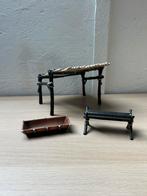 Schleich safari accessoires, Ophalen of Verzenden, Zo goed als nieuw, Paard, Beeldje of Figuurtje