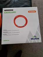 Gasslang 1/4 links binnendraad 3 meter, Ophalen of Verzenden