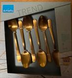 Theelepeltjes, matgoud, nieuw, doosje 6 stuks, Ophalen of Verzenden, Nieuw, Rvs of Chroom