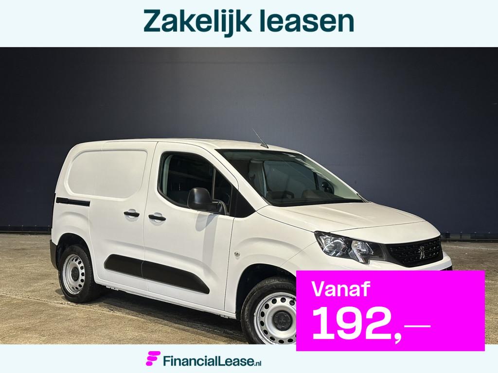 Peugeot Partner 1.5 BlueHDI 102pk L1H1 inrichting Euro6 *Rij, Voorwielaandrijving, Stof, Gebruikt, Euro 6
