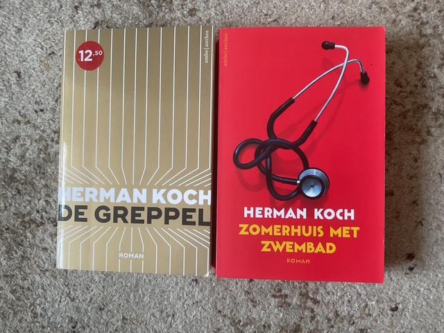 2 boeken van Herman Koch  romans, Ophalen of Verzenden, Zo goed als nieuw, Herman Koch, Nederland
