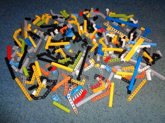 Partij O67=Lego technic onderdelen, Kinderen en Baby's, Speelgoed | Duplo en Lego, Gebruikt, Lego, Losse stenen, Ophalen of Verzenden