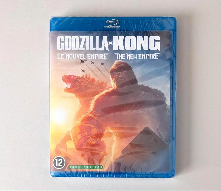 Godzilla x Kong: The New Empire | 2024, Cd's en Dvd's, Blu-ray, Nieuw in verpakking, Actie, Verzenden