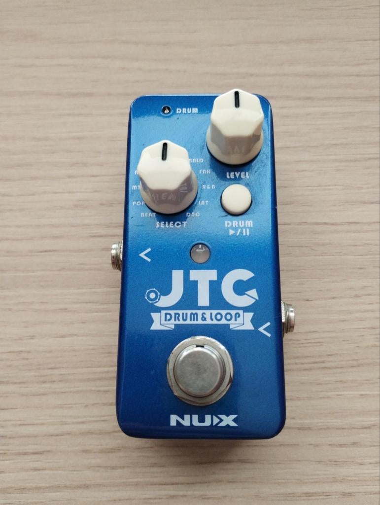 NUX JTC Drum & Loop Drummachine & Looper Pedaal, Ophalen of Verzenden, Overige typen