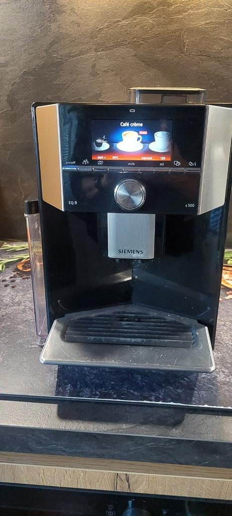 Siemens EQ9 S500 Volautomatische Espresso Koffiemachine, Ophalen, Afneembaar waterreservoir, Koffiemachine, Koffiebonen