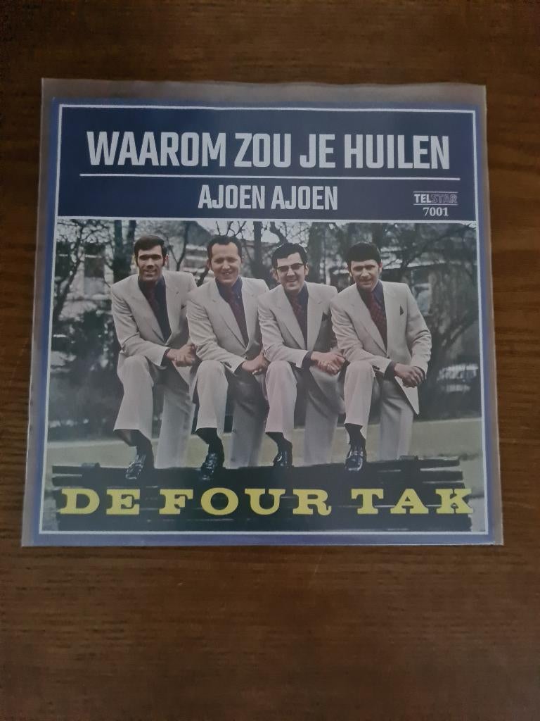 De Four Tak, Cd's en Dvd's, Vinyl | Nederlandstalig, Ophalen of Verzenden, Zo goed als nieuw, Overige formaten, Levenslied of Smartlap