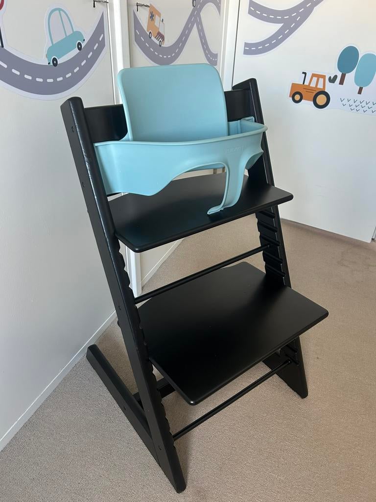 Stokke tripp trapp nieuw model, Ophalen, Gebruikt, Meegroeistoel, Stoelverkleiner
