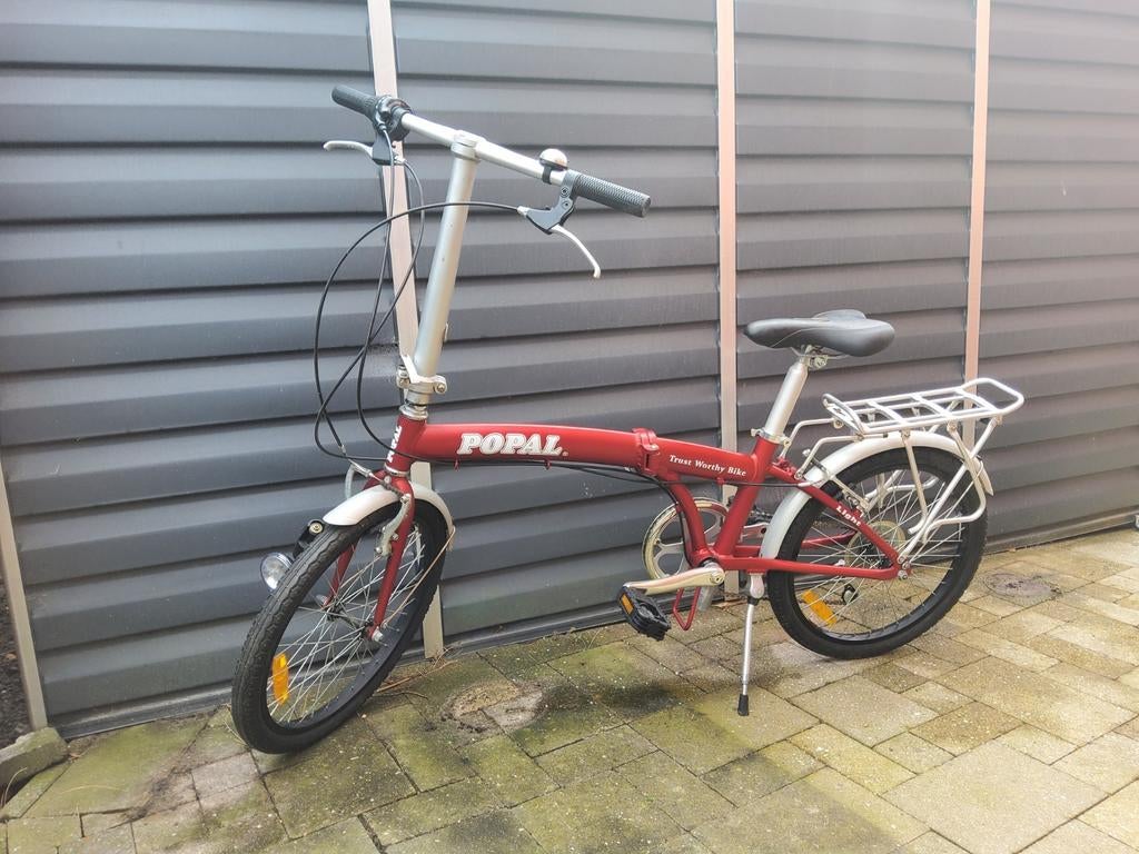 Popal vouwfiets, 6 versnellingen, Fietsen en Brommers, Fietsen | Vouwfietsen, Ophalen, 20 inch of meer, Versnellingen