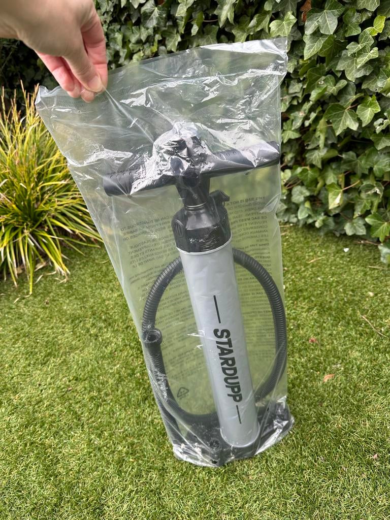 Stardupp Y-2 Double Action SUP Pomp, Watersport en Boten, Suppen, Ophalen of Verzenden, Zo goed als nieuw