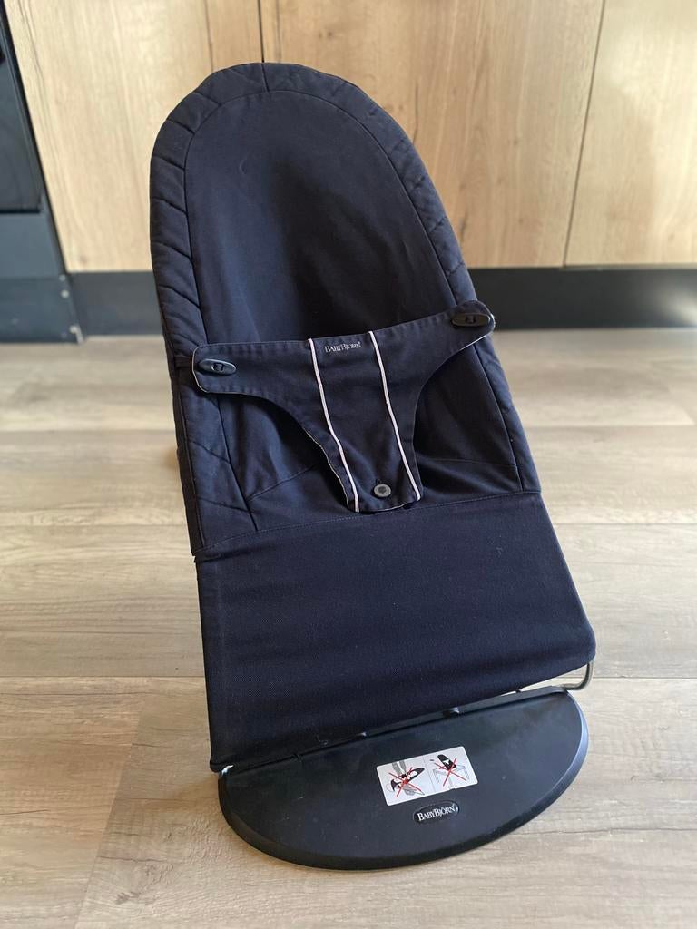 Nette BabyBjörn wipstoel met originele hoes, Kinderen en Baby's, Wipstoeltjes, Gebruikt, Wipstoel, Overige merken, Met gordel(s) of riempje(s)