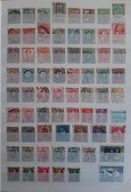 Verzameling 4 Kaarten Klassieke Postzegels België No. 2 Gest, Ophalen, Gestempeld, Frankeerzegel