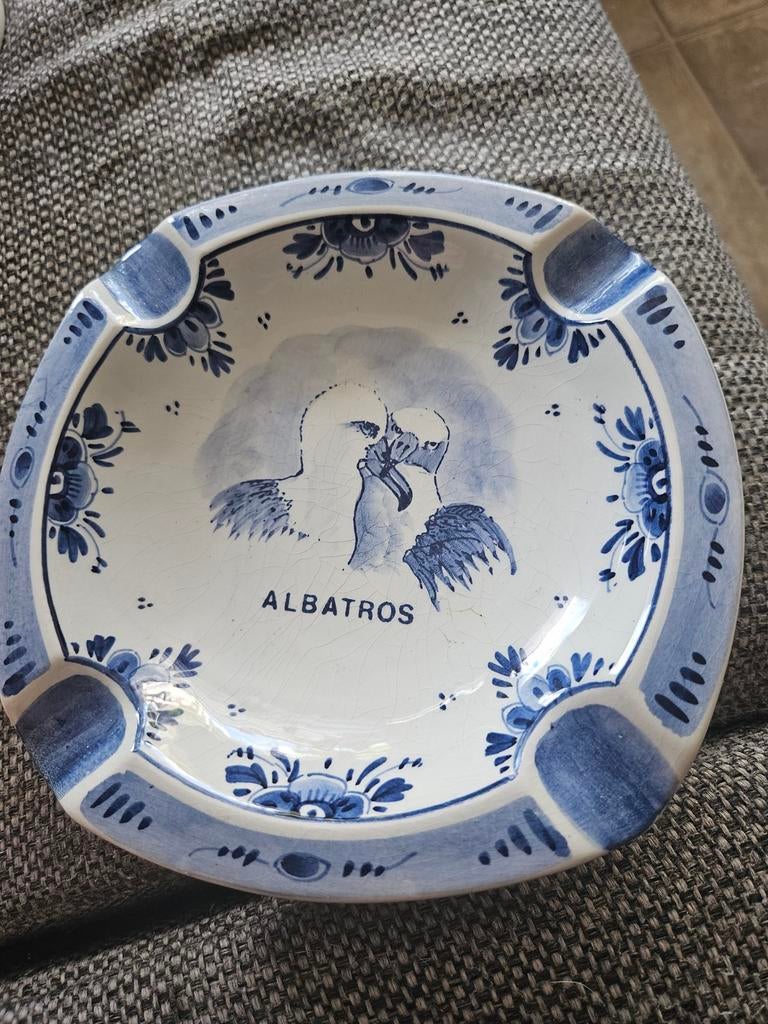 albatros asbak, Antiek en Kunst, Ophalen of Verzenden