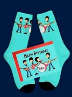 THE BEATLES SOKKEN + VERJAARDAGS KAART THE BEATLES, Ophalen of Verzenden, Nieuw