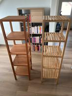 IKEA RAGRUND badkamer rekken in bamboe, per stuk te koop, Huis en Inrichting, Badkamer | Badkamermeubels, Ophalen, Minder dan 50 cm