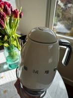 Smeg Waterkoker met temperatuurregeling - Crème, 1 tot 2 liter, Verzenden, Gebruikt, Draadloos
