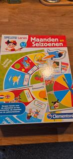 Clementoni Spelend Leren: Maanden en Seizoenen (5-7 jaar), Ophalen of Verzenden, Gebruikt, Taal en Lezen