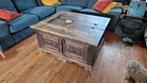 Koloniale Tafel met Opbergruimte, Huis en Inrichting, Tafels | Salontafels, Gebruikt, 100 tot 150 cm, 50 tot 75 cm, Koloniaal