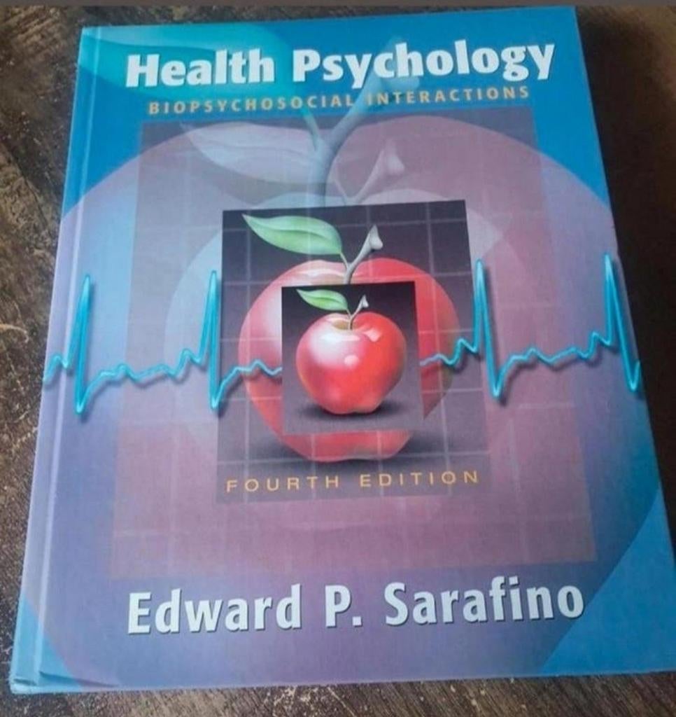 Health Psychology - Biopsychosocial Interactions, Zo goed als nieuw, Gamma, Edward P. Sarafino, HBO