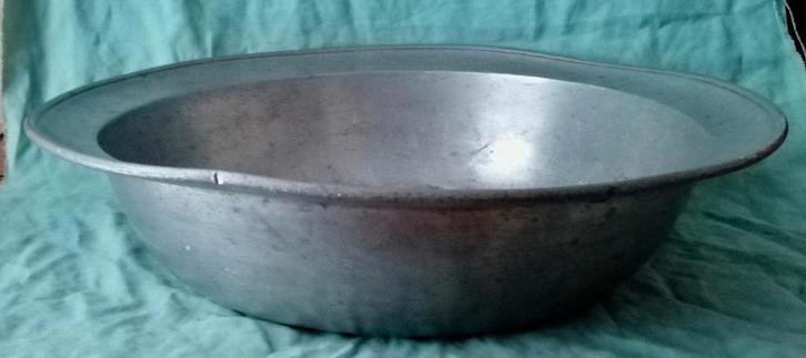 I.T. Schroeder Fein Zinn - Grote antieke tinnen schaal, Antiek en Kunst, Antiek | Tin, Ophalen of Verzenden