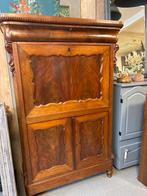 Biedemeier secretaire  kast met verschillende lades, Ophalen, Minder dan 50 cm, Gebruikt, 5 laden of meer