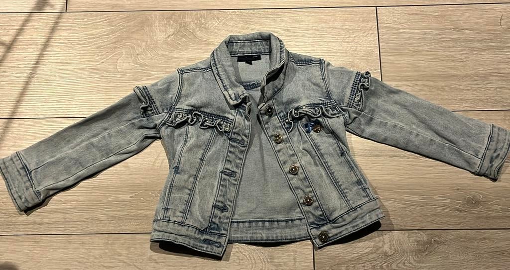 Spijkerjasje Le Chic maat 98, Ophalen of Verzenden, Gebruikt, Meisje, Jasje