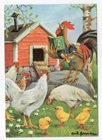 PASEN - Haan - Kippen - Zweedse kaart - Erik Forsman, Verzenden, 1980 tot heden, Gelopen, Feest(dag)