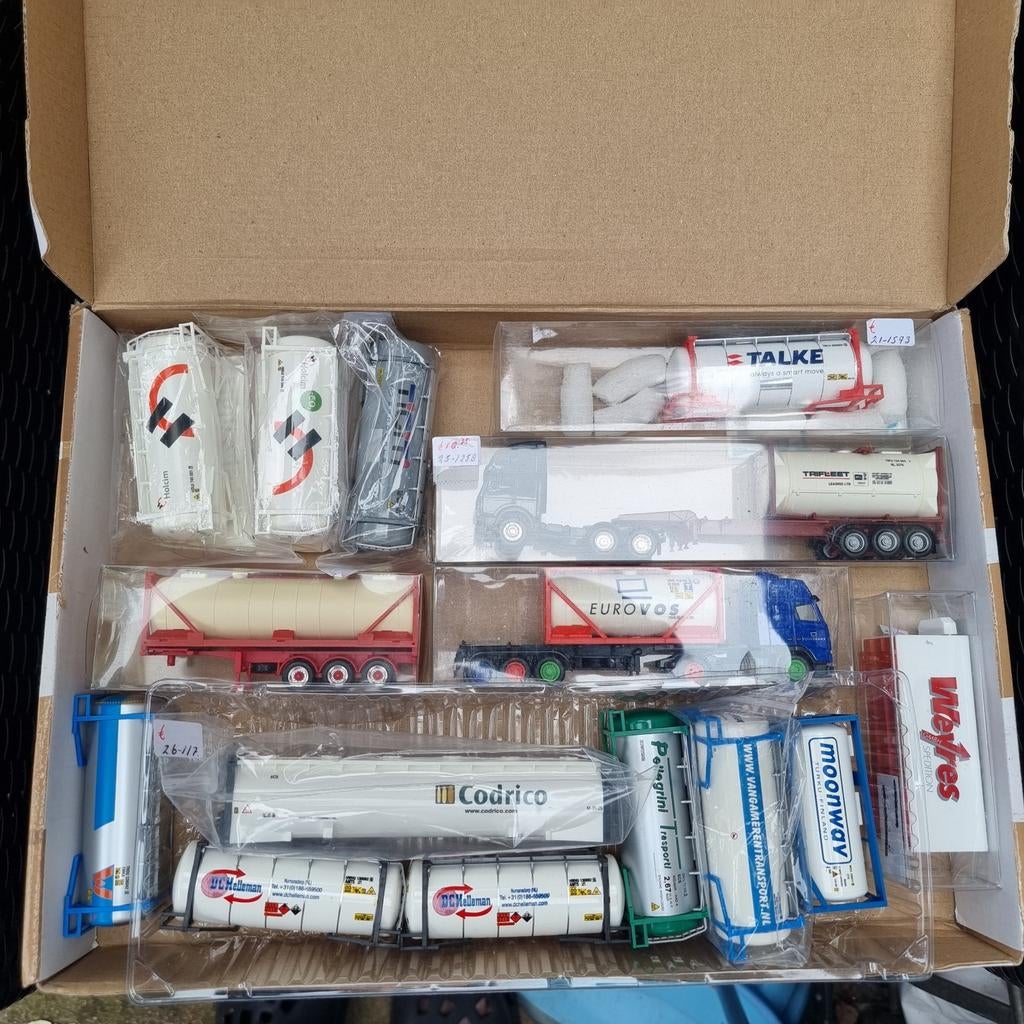 TANK CONTAINER DIVERSEN -H0-, Ophalen of Verzenden, Zo goed als nieuw, Overige merken