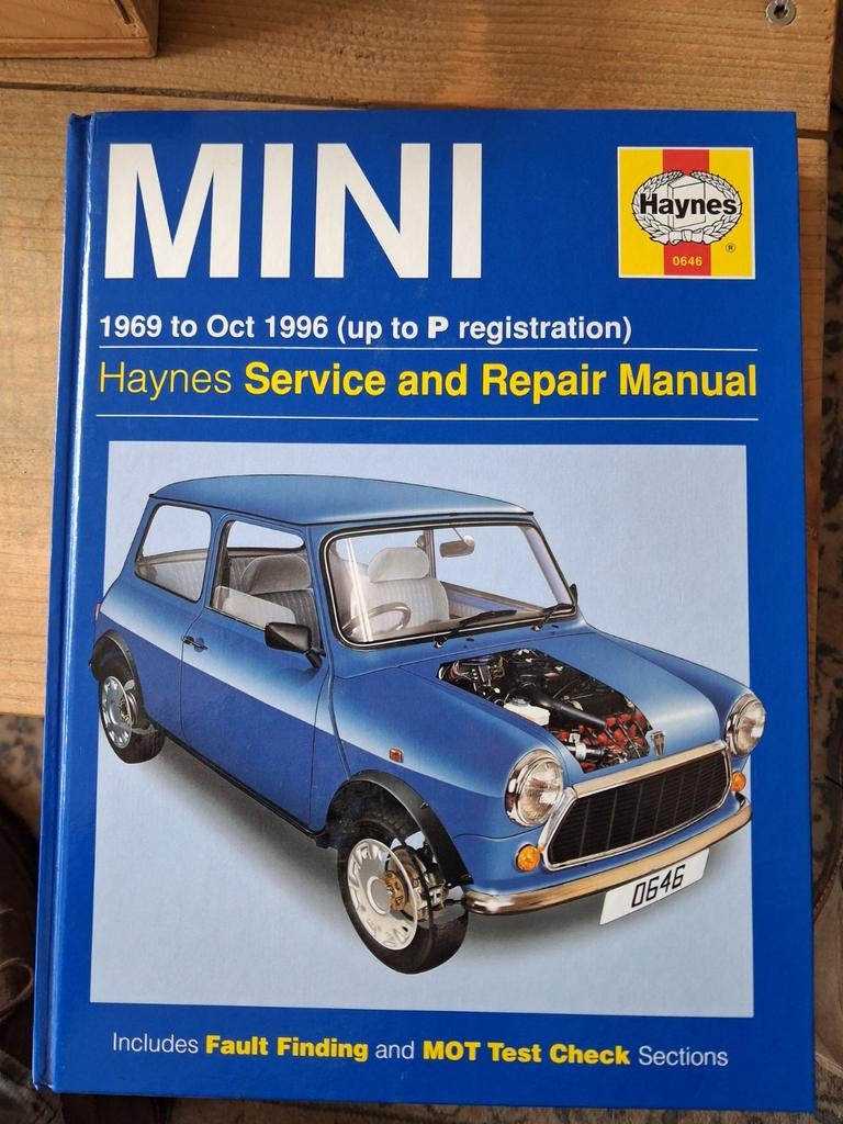 Haynes Service en Reparatie Handboek Mini (1969-1996), Ophalen of Verzenden, Gelezen, Overige merken, Haynes