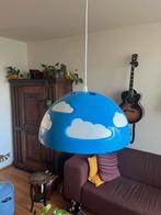 IKEA SKOJIG hanglamp blauw met witte wolken, Huis en Inrichting, Lampen | Hanglampen, Ophalen, Gebruikt, Kunststof, Minder dan 50 cm
