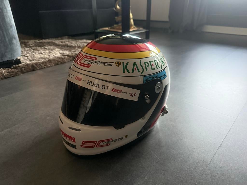 Vettel replica helm, Overige merken, Heren, Ophalen of Verzenden, Integraalhelm