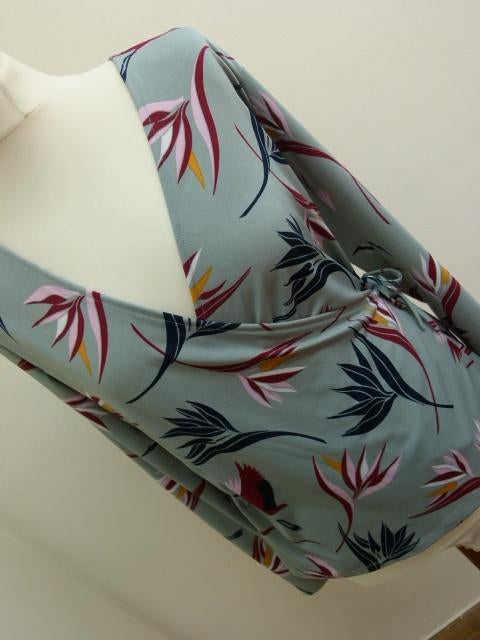 HEMA maat S 36 overslag tuniek top, Overige kleuren, Ophalen of Verzenden, Zo goed als nieuw, Lange mouw