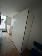 IKEA Pax kledingkast wit met lades en hangruimte, Ophalen, Gebruikt, 100 tot 150 cm, 200 cm of meer