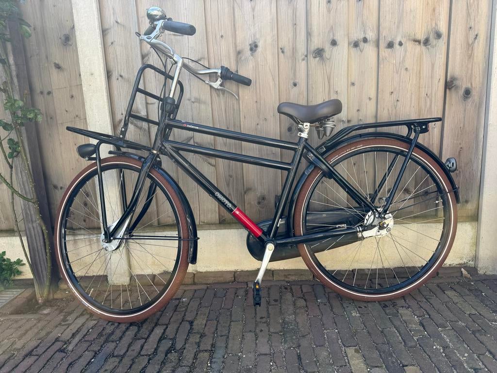 Batavus CNCTD transportfiets, 49cm, rollerbrakes, 3 versn., Ophalen of Verzenden, Gebruikt, 26 inch of meer, Versnellingen