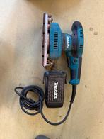 Makita B03711 schuurmachine, Doe-het-zelf en Verbouw, Gereedschap | Schuurmachines, Ophalen of Verzenden, Gebruikt, Minder dan 600 watt