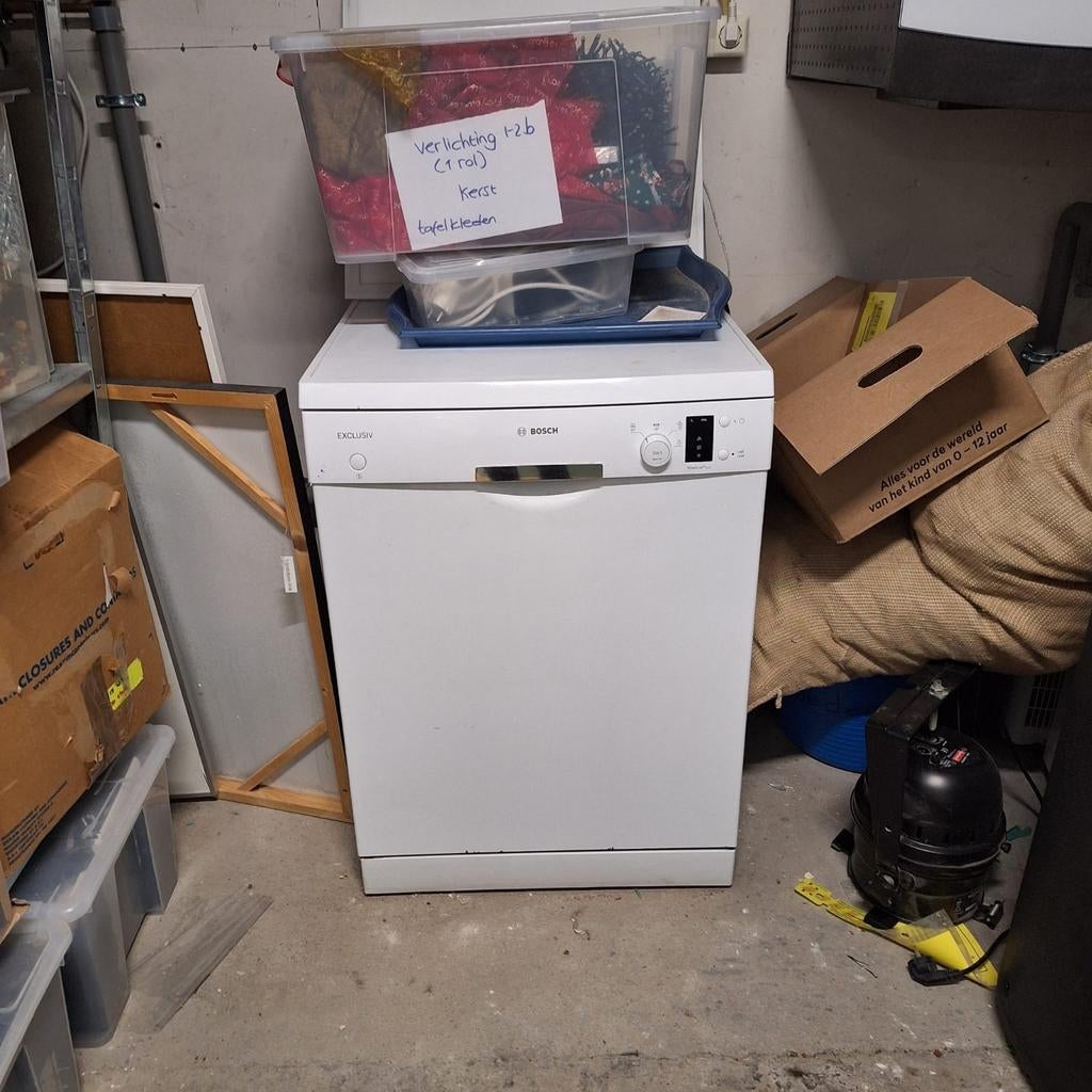 Bosch Exclusiv Silence Plus vaatwasmachine, Ophalen, Zo goed als nieuw, 85 tot 90 cm