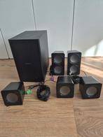 Philips geluidset + subwoofer, Audio, Tv en Foto, Luidsprekers, Ophalen of Verzenden, Minder dan 60 watt, Front, Rear of Stereo speakers