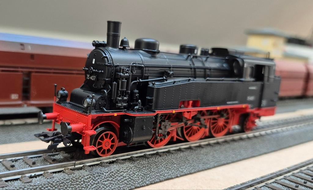 Marklin 39754 BR75 MFX full sound nieuw in ovp, Wisselstroom, Locomotief, Nieuw, Ophalen of Verzenden