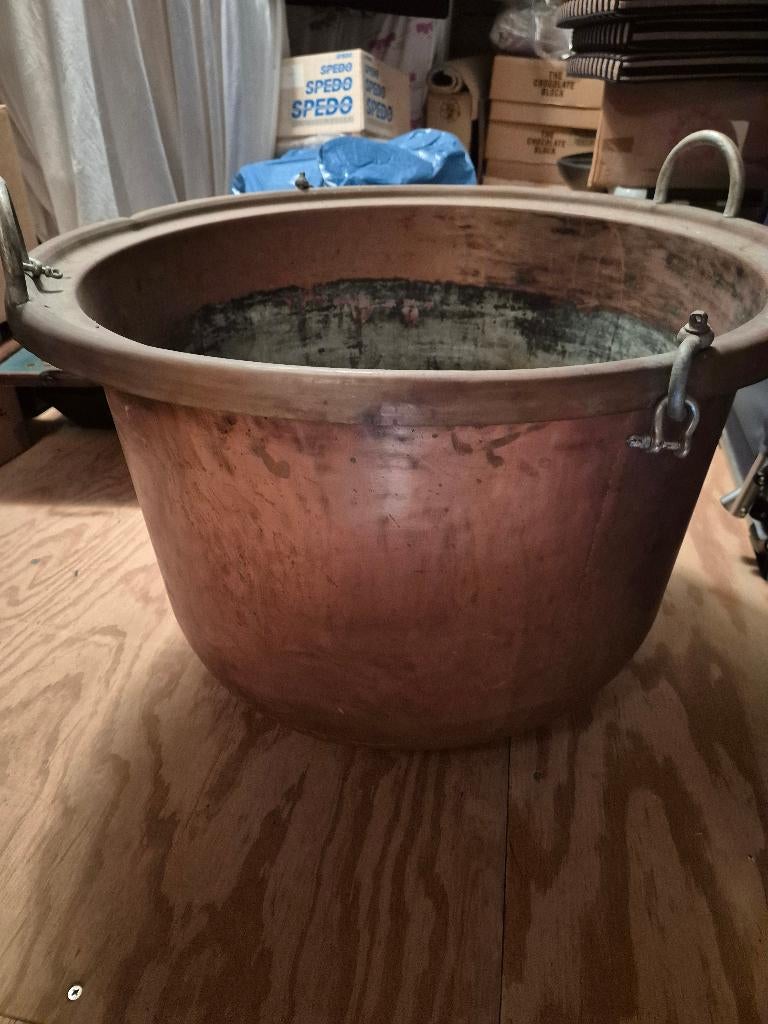 Vintage oude ketel, Antiek en Kunst, Ophalen