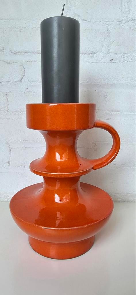 2 Vintage kandelaars / West Germany, Ophalen of Verzenden, Huis en Inrichting