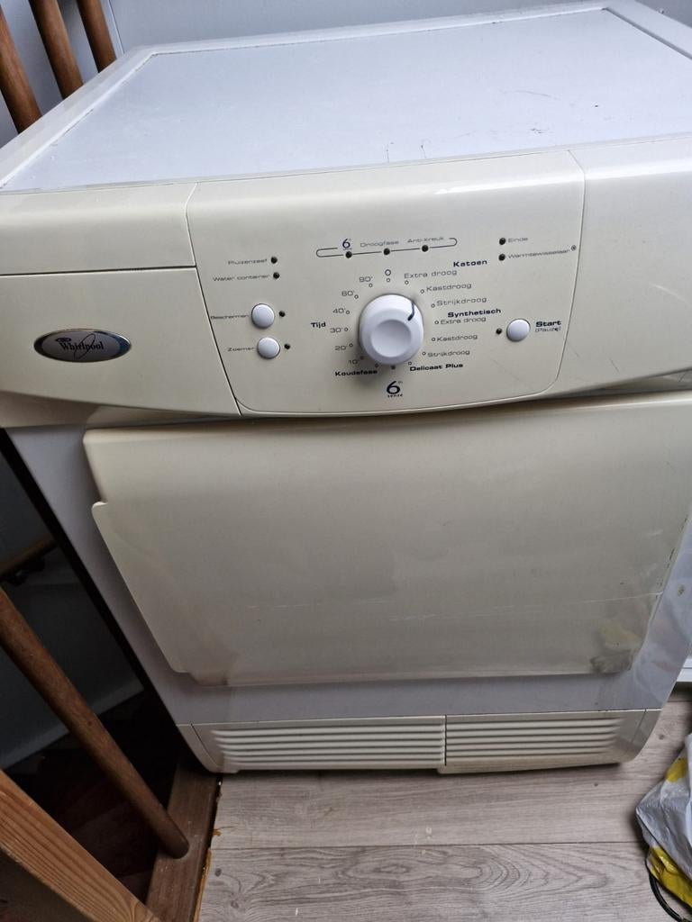 Whirlpool droger AWZ 7460, Witgoed en Apparatuur, Ophalen of Verzenden, Condens, 85 tot 90 cm