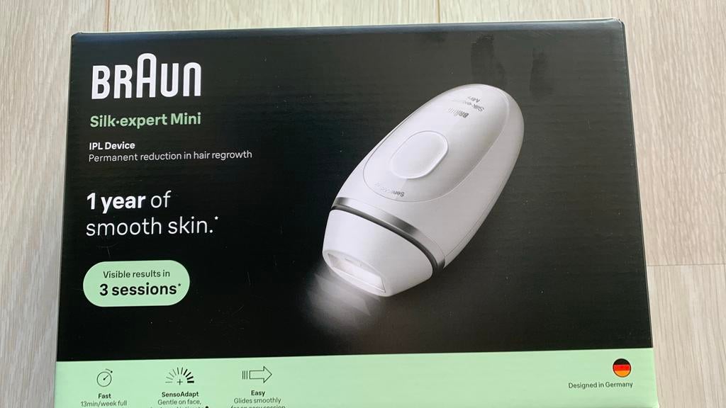 Braun Silk-expert mini, Witgoed en Apparatuur, Persoonlijke-verzorgingsapparatuur, Ophalen of Verzenden, Nieuw, Scheren en Epileren