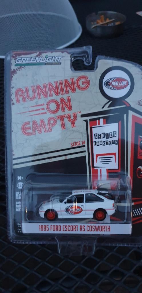 Ford Escort RS Cosworth Greenlight 1:64, Hobby en Vrije tijd, Christian@diecastcompany.nl, Auto, Diecast Company, Nieuw