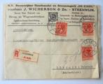 STEENWIJK, Houthandel stoomzagerij DE EIKEL v/h Wicherson., Ophalen of Verzenden, 1920 tot 1940, Gelopen, Overijssel