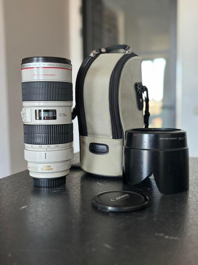 Canon 70-200 2.8 image stabelizer, Audio, Tv en Foto, Fotografie | Lenzen en Objectieven, Ophalen of Verzenden, Zo goed als nieuw