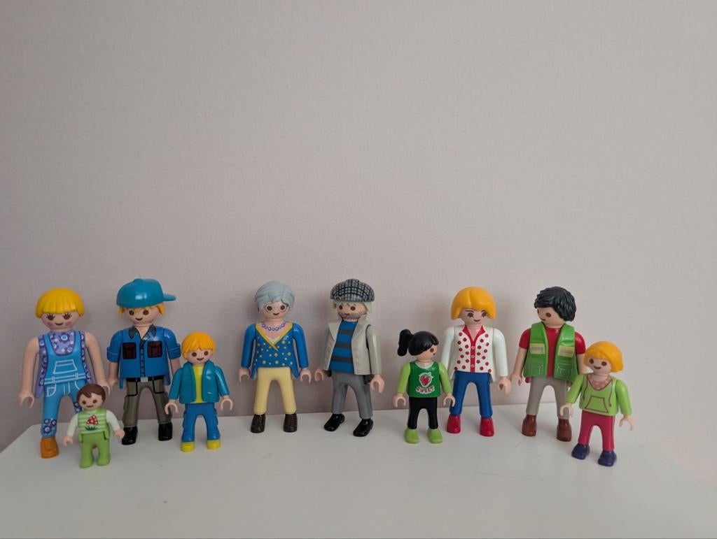 Playmobil grootouders, familieopstelling, gezinnen, poppetje, Ophalen of Verzenden, Zo goed als nieuw, Complete set
