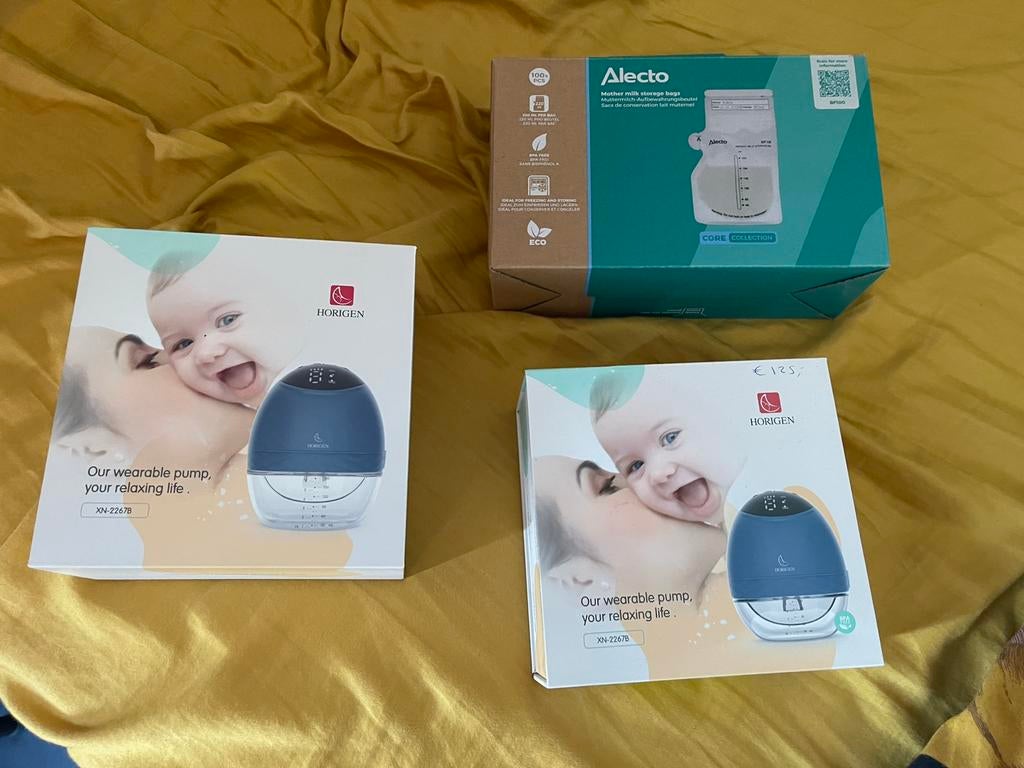 2 x mobiel kolfapparaat van Horigen, Ophalen, Gebruikt, Borstkolf