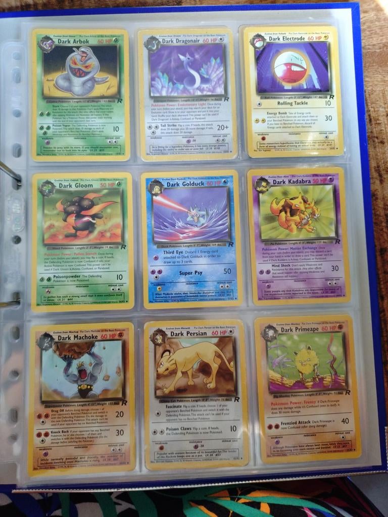 Team rocket kaarten, Ophalen of Verzenden, Zo goed als nieuw, Meerdere kaarten