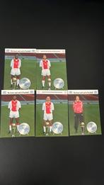 5 spelerskaarten ajax (1), Verzamelen, Sportartikelen en Voetbal, Ophalen of Verzenden, Zo goed als nieuw, Ajax, Spelerskaart