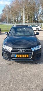 Audi Q3 1.4 Tfsi 110KW S-tronic 2015 Zwart, Auto's, 1380 kg, 1800 kg, Zwart, 4 cilinders
