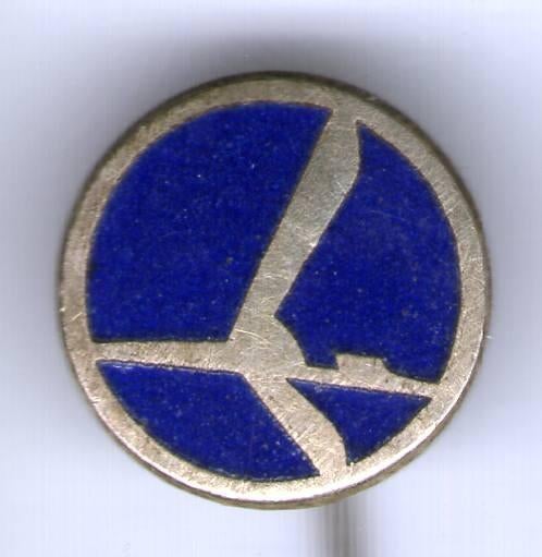 Lufthansa email/zilverkl vliegmaatschappij speldje ( J_158a), Verzenden, Zo goed als nieuw, Transport, Speldje of Pin